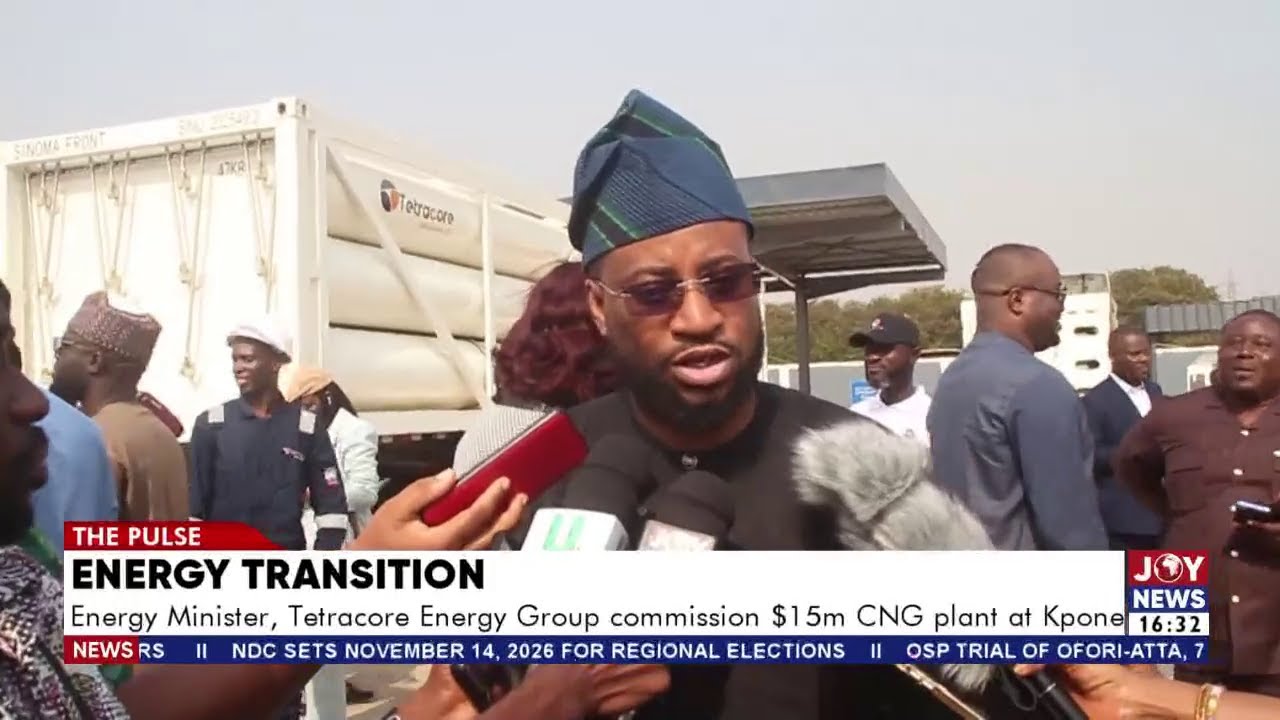 Energy Transition: Energy Minister, Tetracore Energy Group commissions $15m CNG plant at Kpone