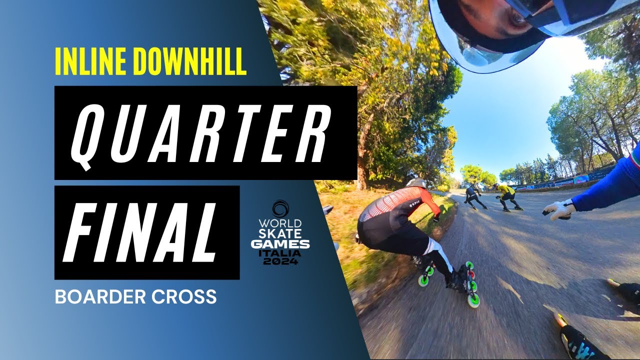 Quarter Final WSG Italia Inline Downhill Mass race