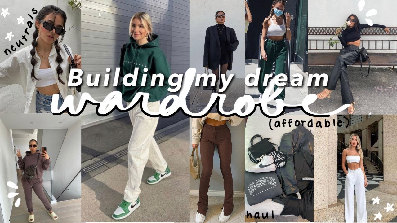 Building my DREAM Wardrobe | HUGE Neutral Clothing Haul