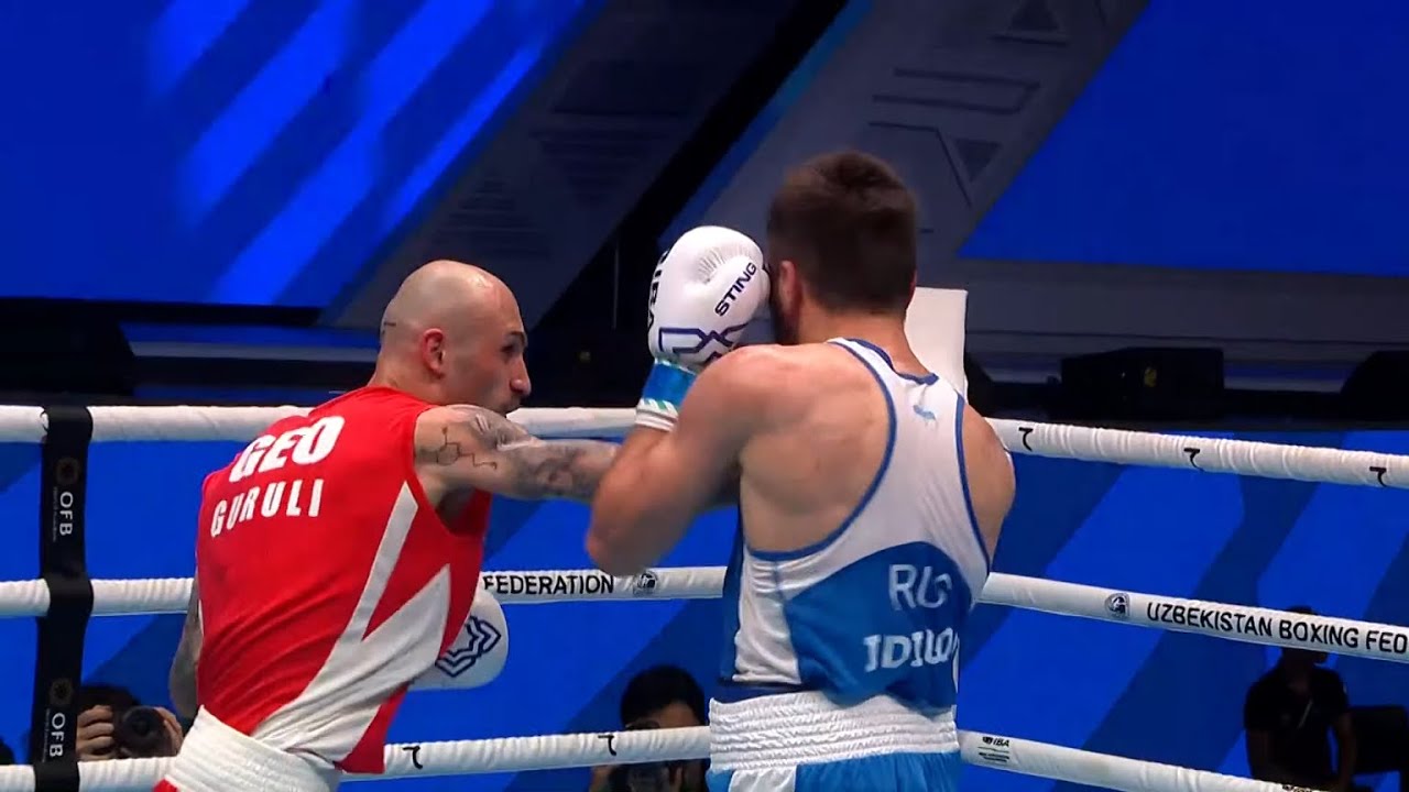 QF (67KG) GURULI LASHA (GEO) vs IDIGOV TARKHAN (RUS) | IBA Men's World Boxing Championships 2023