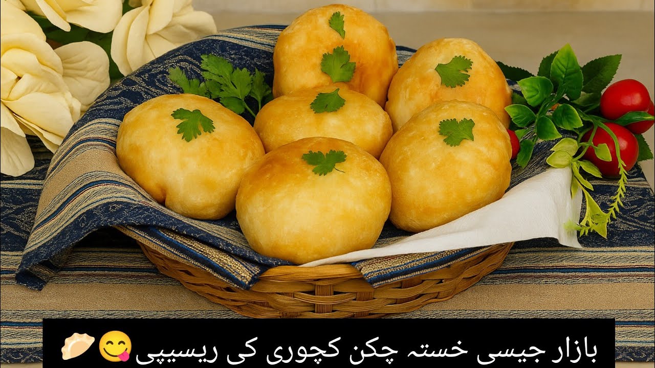 Crispy Chicken Kachori Recipe 😋🥟 || کرسپی چکن کچوری ریسیپی👍🏻