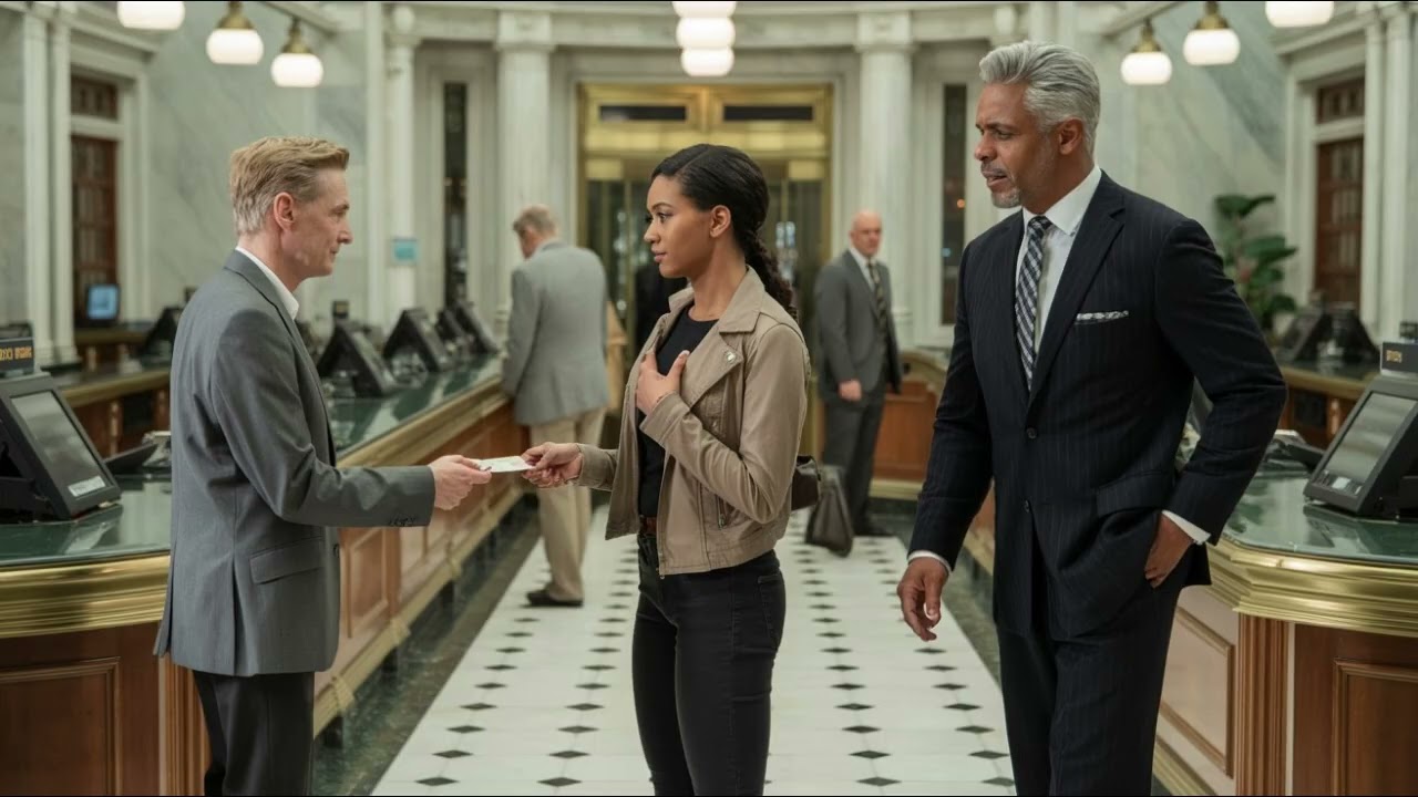 Un employé de banque humilie une fille noire… puis découvre qui est son père