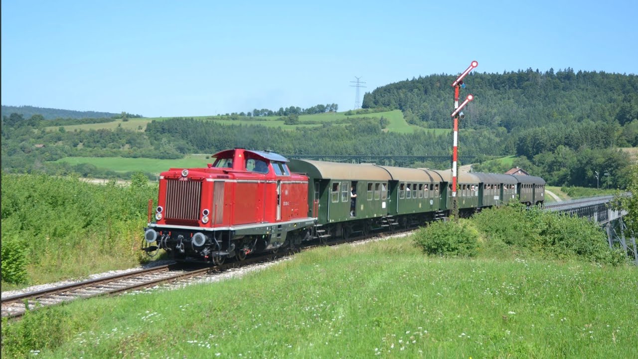Die 212 261 auf der Sauschwänzlebahn in neuer Farbgebung und alten Charm + Bonus Bilder | Teil 2
