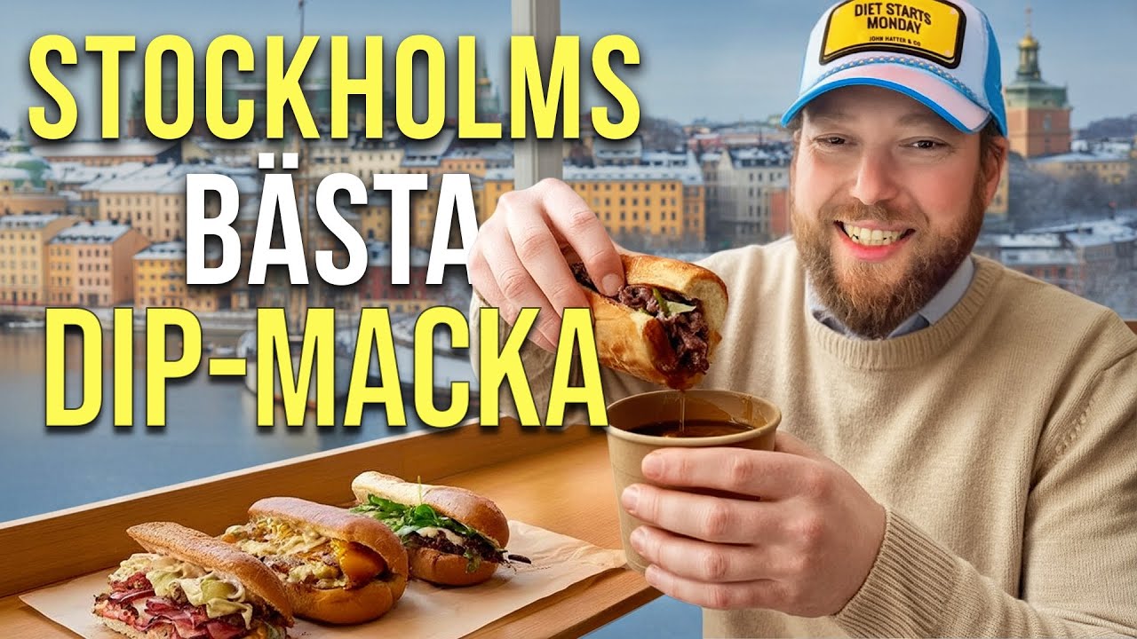 STOCKHOLMS BÄSTA DIP-MACKA | ROY NADER