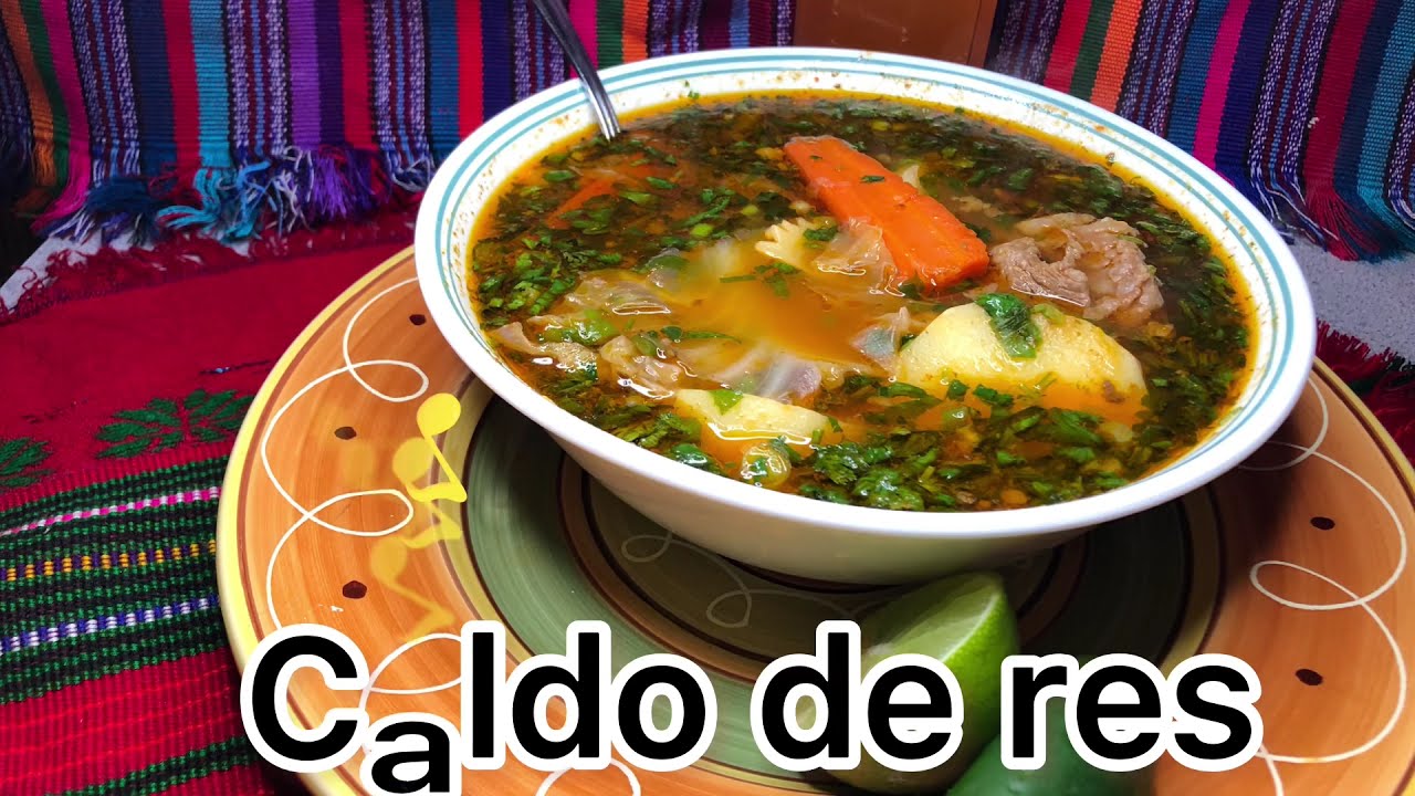 CALDO DE RES GUATEMALTECO🇬🇹