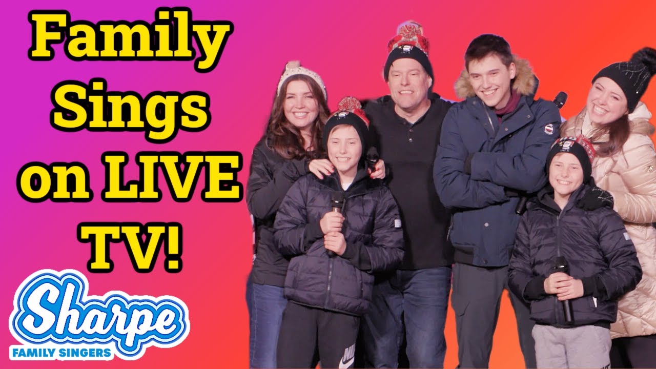 FAMILY SINGING IN A PARADE!!! 🥳 (Part 1) #sharpefamilysingers