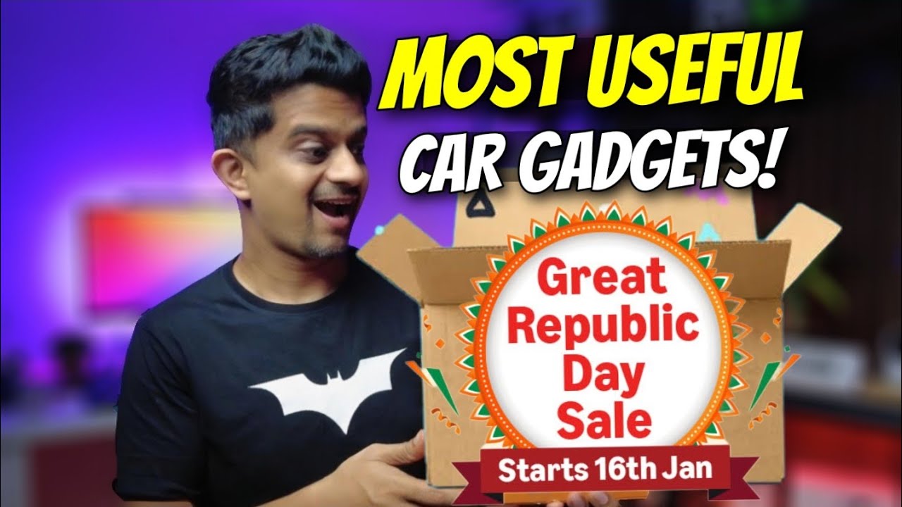 27 Most Useful Car Gadgets & Accessories in Amazon Great Indian Festival Sale 2025