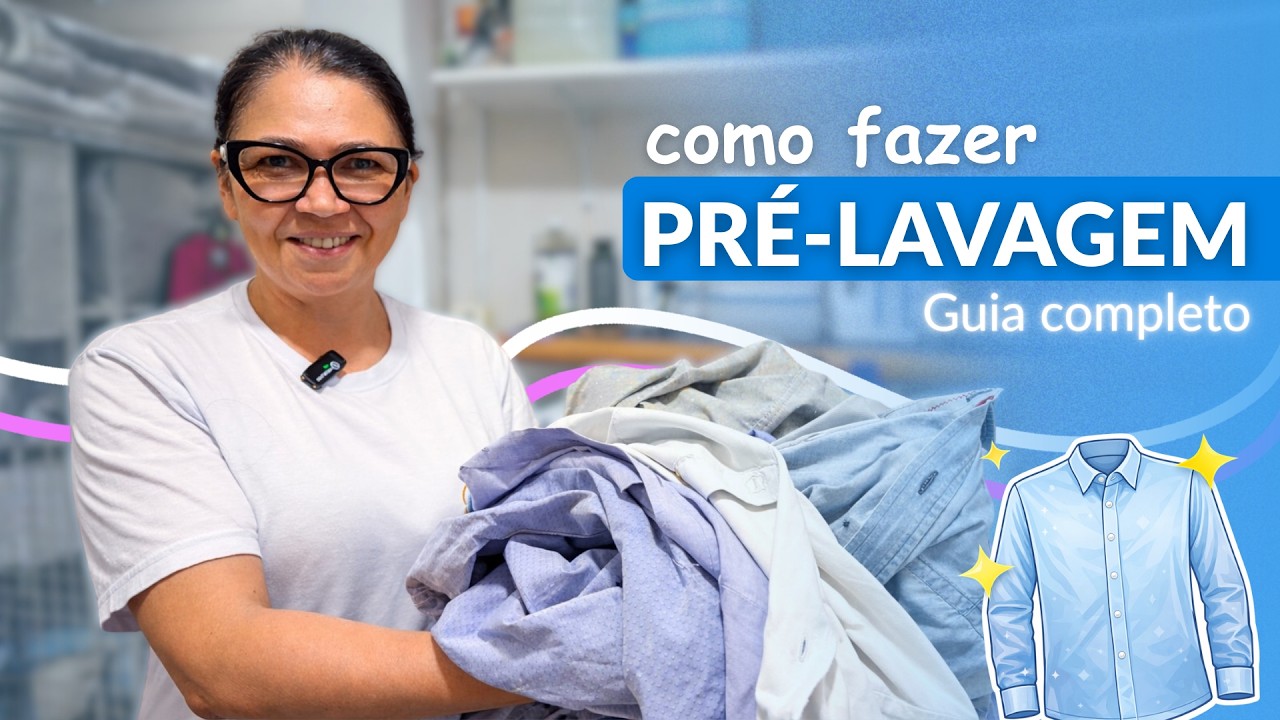 COMO FAZER PRÉ LAVAGEM CORRETAMENTE | Guia Completo