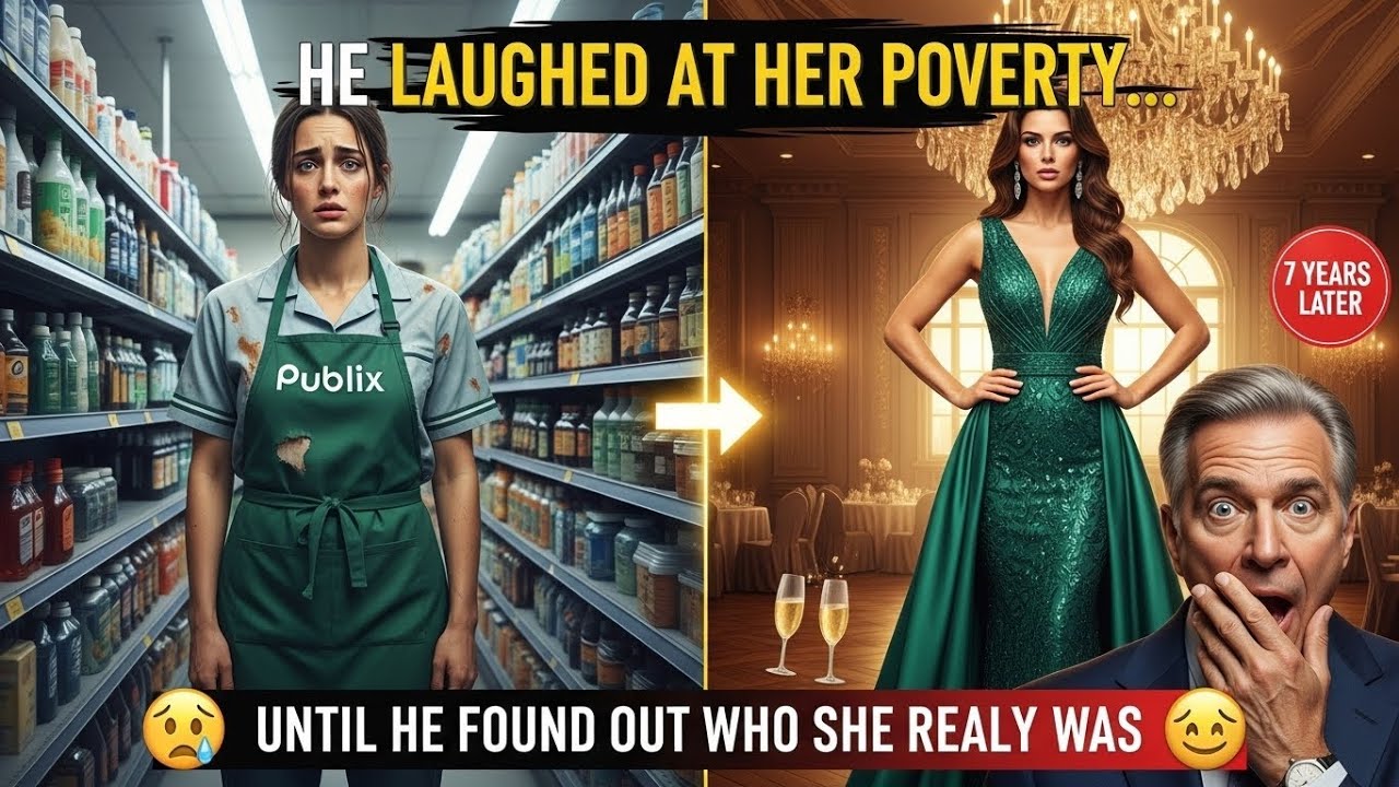 THE BILLIONAIRE LAUGHED AT HER POVERTY… UNTIL HE FOUND OUT WHO SHE REALLY WAS