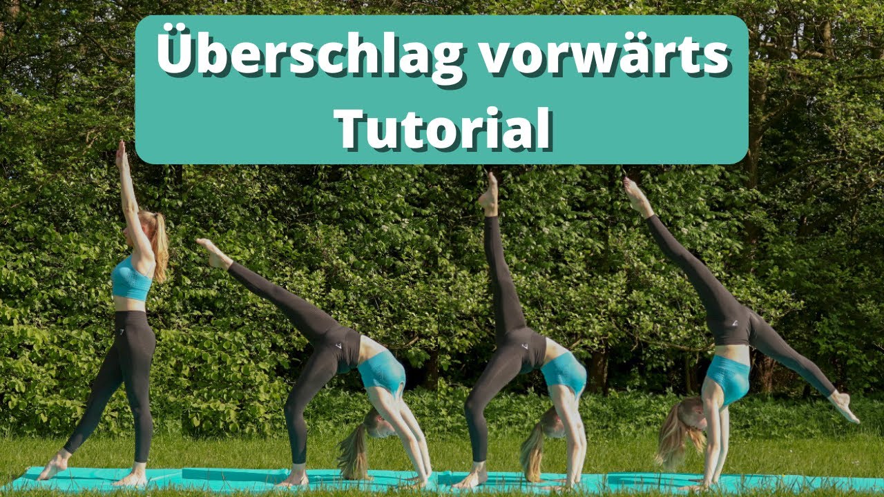 Überschlag vorwärts - Tutorial | Handstand Überschlag | Schrittüberschlag | Bogengang vorwärts