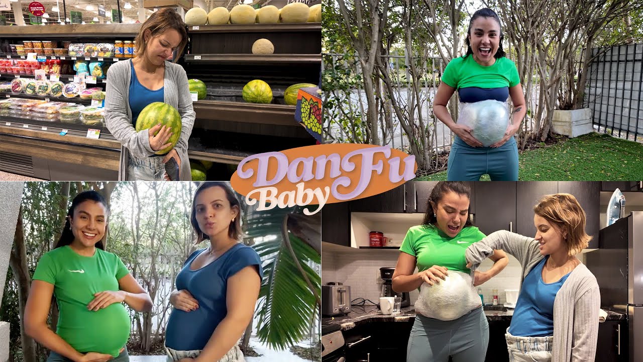 DANFUBABY 🍼💖 Sim, fiquei grávida com a Fu! 🤰🍉