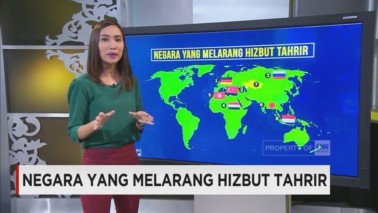 Ini Negara-negara Yang Melarang Organisasi Hizbut Tahrir