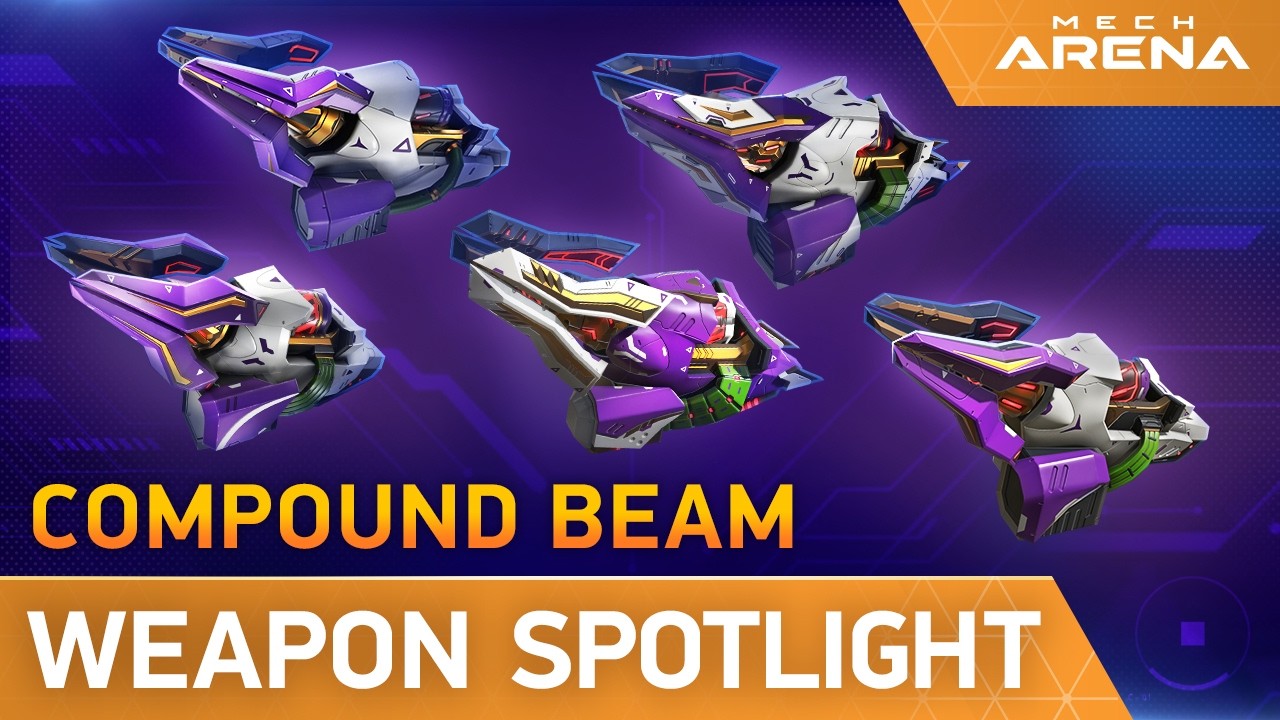 Mech Arena | Weapon Spotlight | Compound Beam