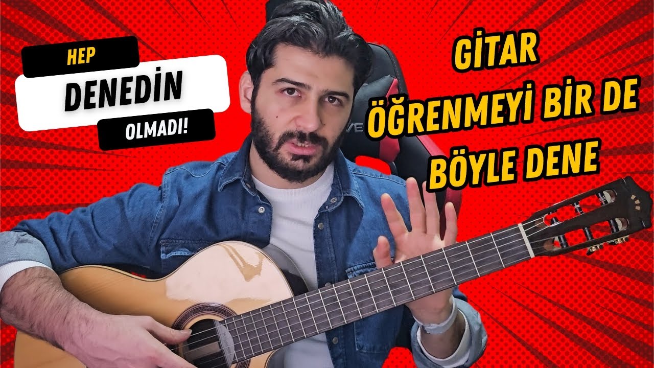 Mantıksal Gitar Dersi 1: Tek Derste TÜM Notalar