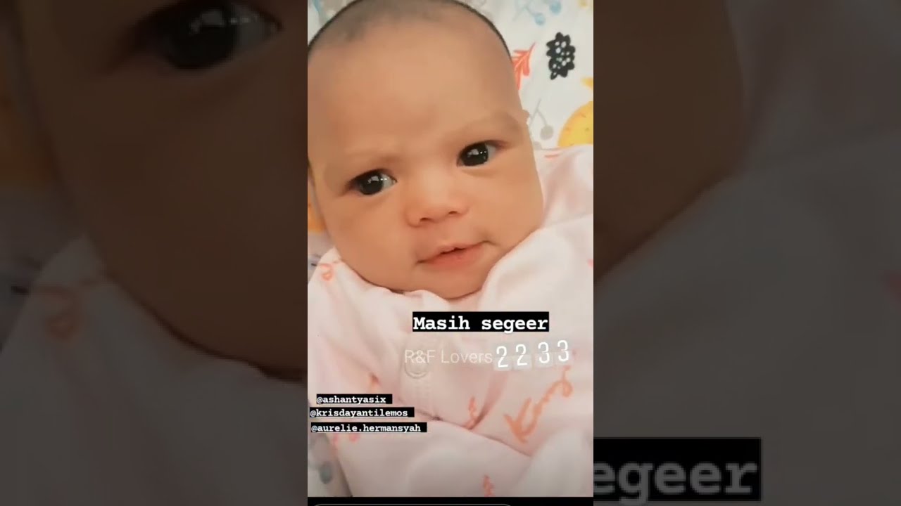 Cantiknya Baby Ameena Nurun Cantiknya Dari Mama Nur