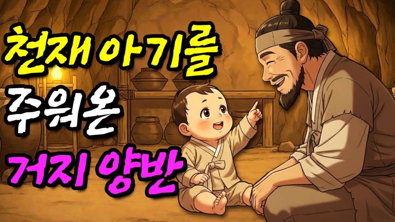 눈보라속에서 천재 아기를 주워온 거지 양반 | 야담·민담·전래동화·옛날이야기·오디오북