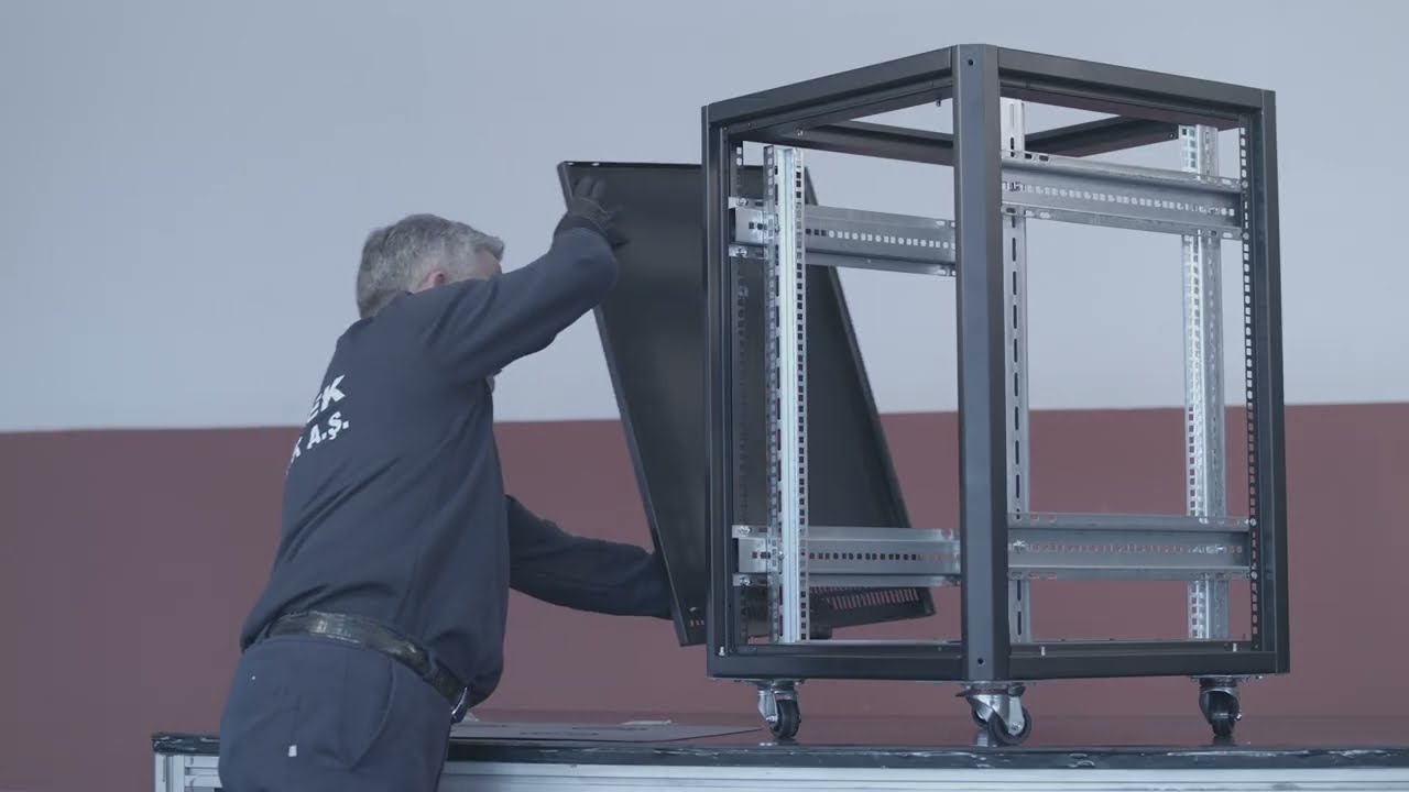 Bestrack Silver Line Dikili Tip Rack Kabinet Montajı