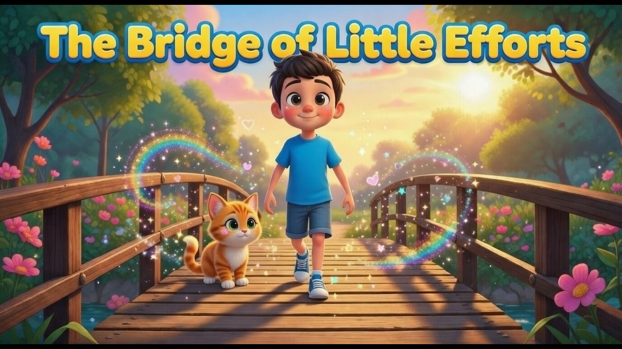 The Bridge of Little Efforts | A Heartwarming Story About Courage | Kids Moral Stories