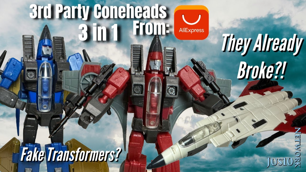 TRANSFORMERS Pocket Toys Trans Sphere Evil Energy T.S 02 J-Soldier 3 in 1 (Coneheads) Review