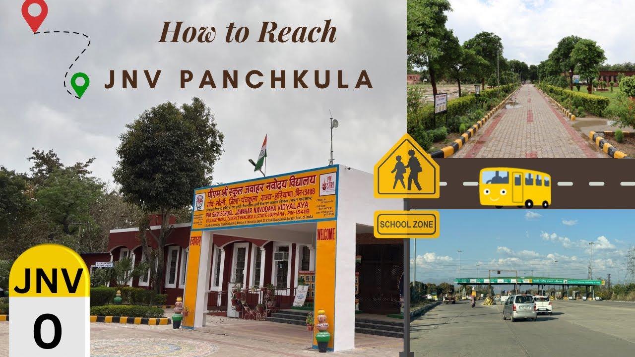 How to reach Jnv Mouli, Panchkula