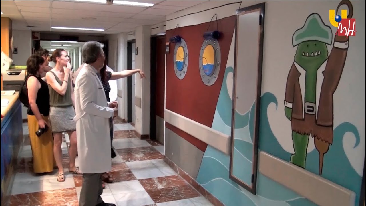 UMH TV – El hospital de Alicante se llena de fantasía con el proyecto “Como en casa”