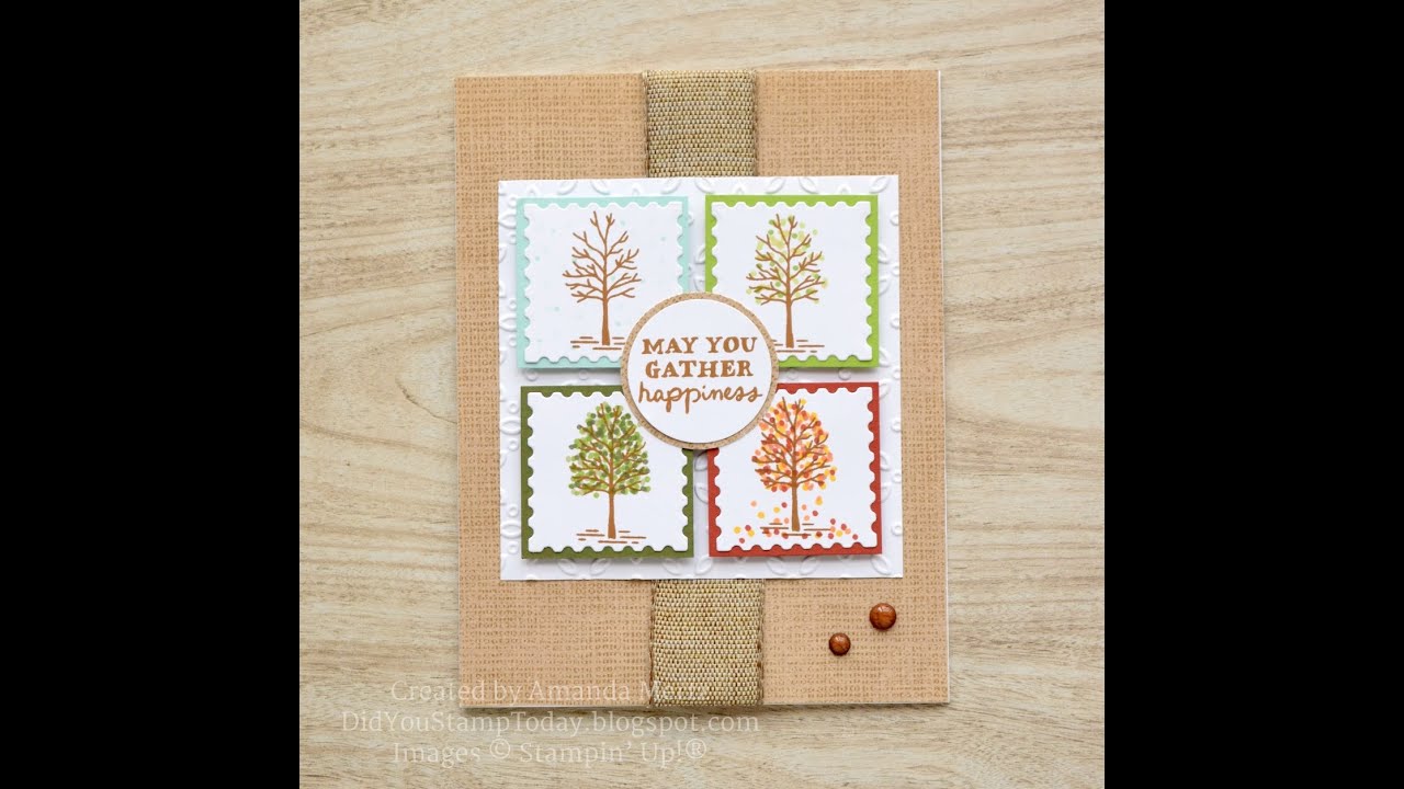 Let's Stamp Today! Ep. 5 - Woodland Seasons