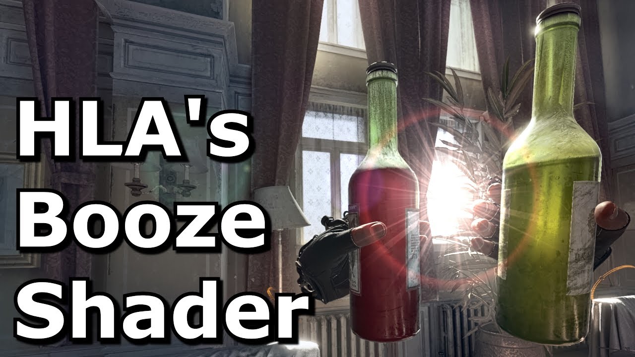 Half-Life Alyx Update - The Booze Shader