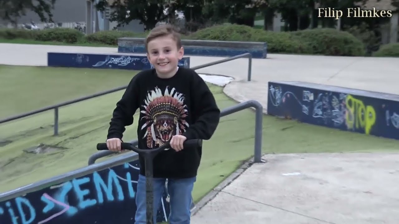 op skatepark van Hasselt ( Limburg )  op 23 September 2022