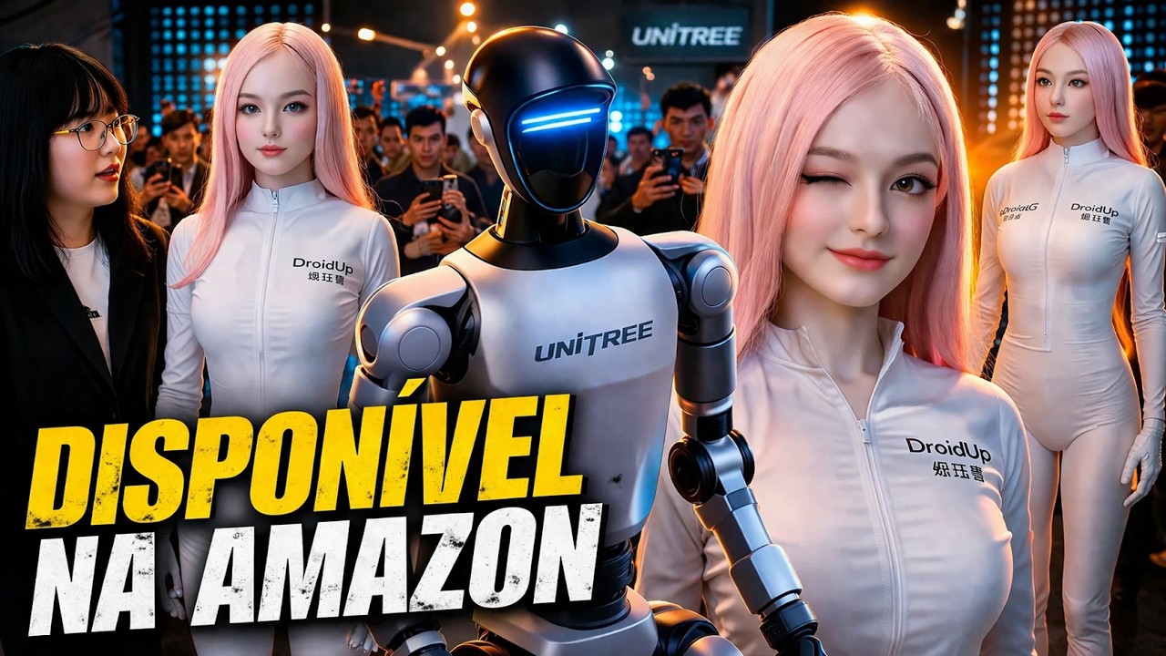 CHEGOU O DIA: Robô humanoide LIBERADO para compra na Amazon: Unitree coloca o G1 à venda