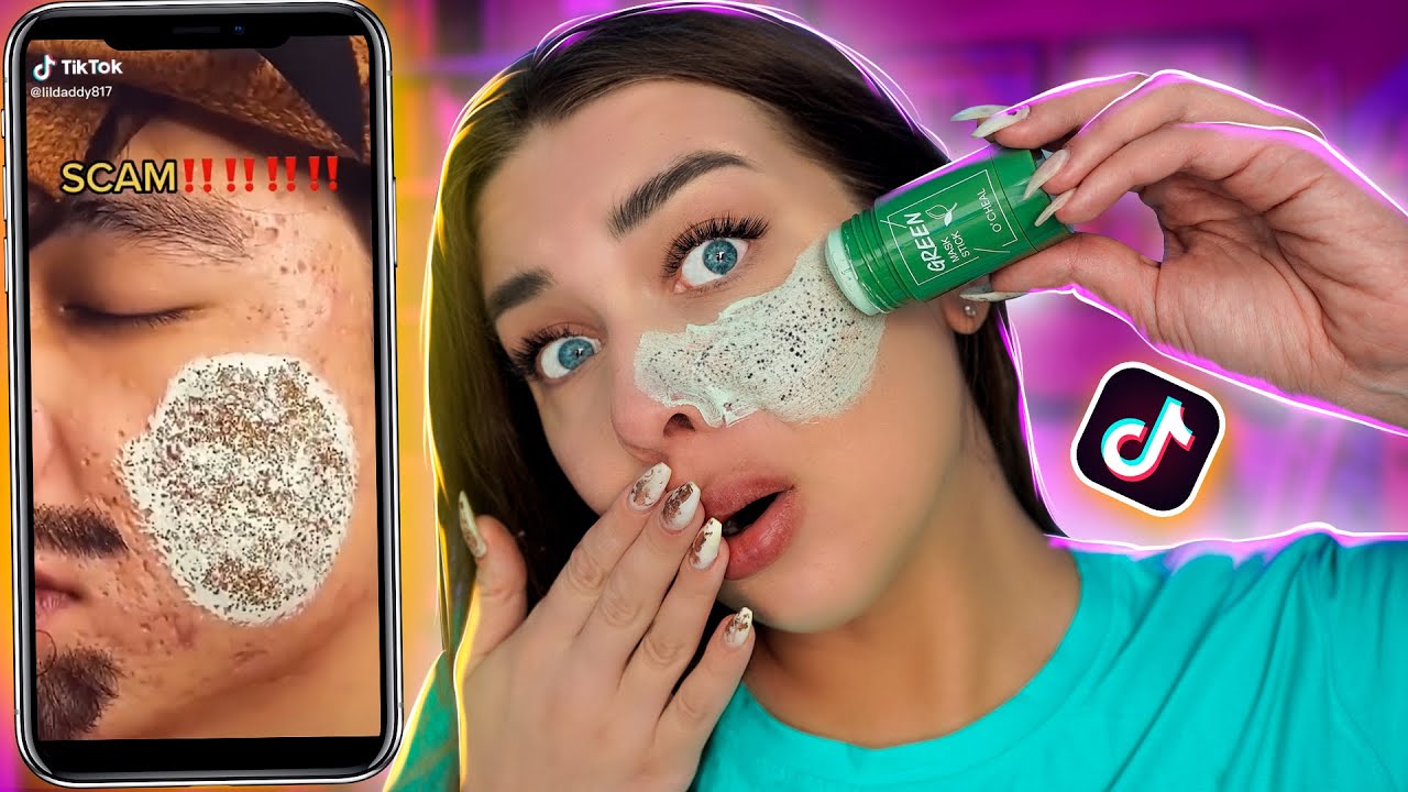МАСКА-ФОТОШОП😱 ТЕСТИРУЮ ВИРУСНУЮ КОСМЕТИКУ ИЗ Тik-Тok!