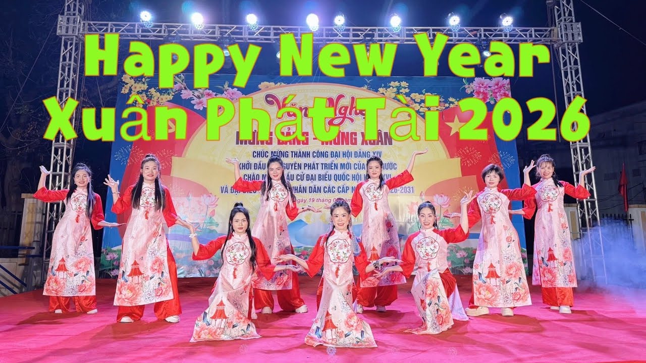 SHOW DIỄN ĐẦU XUÂN 2026🎉 - XUÂN PHÁT TÀI | HLV NHƯ LÝ| Choreo by thầy LAMBIBOY