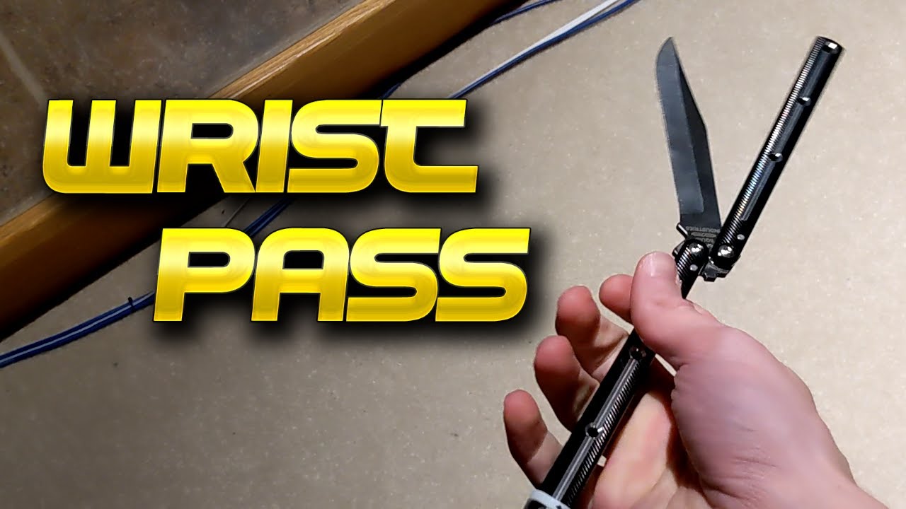 ESSENTIAL Beginner Balisong Trick - Wrist Pass