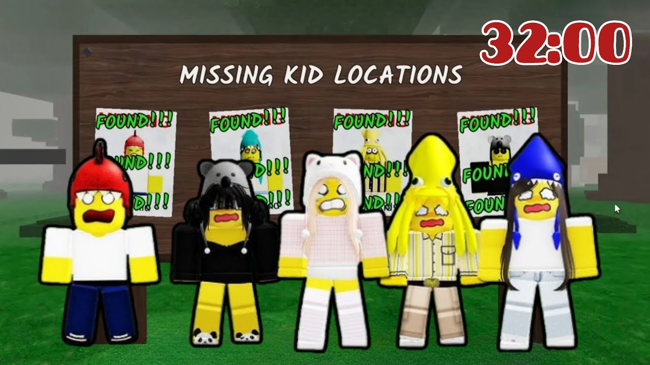 Solo Speedrun/ Find out missing kids (32:00) | 99 Night in the Forest/Roblox