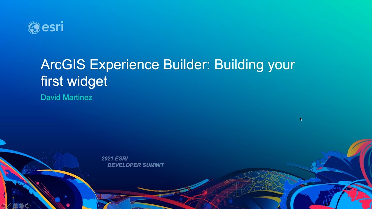 ArcGIS Experience Builder: Building Your First Widget
