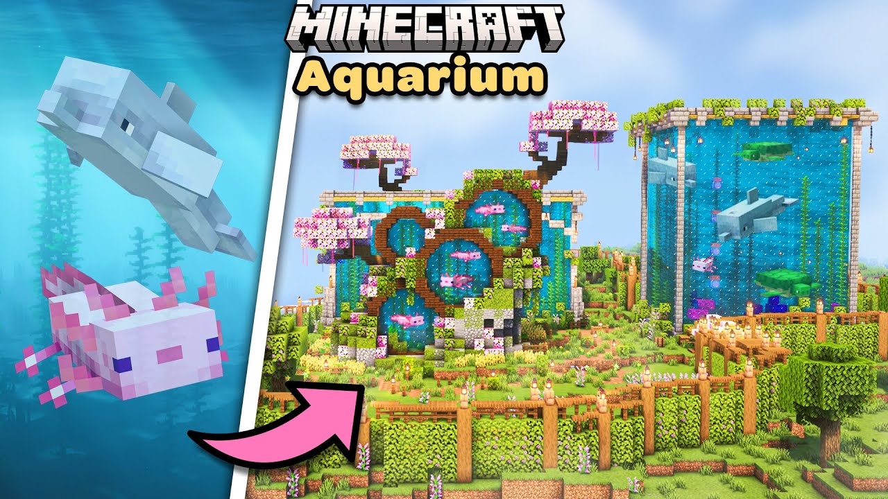 I Built an Aquarium for Every Sea Animal in Minecraft