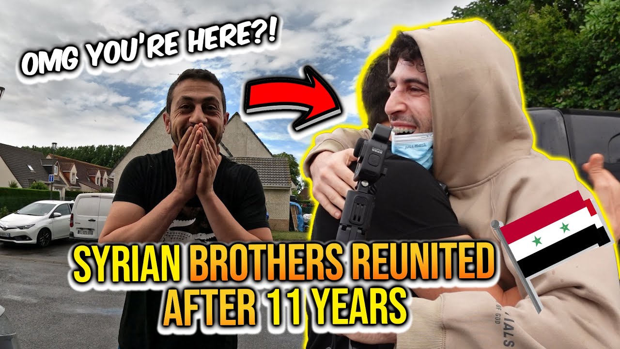 SURPRISING & Reuniting with My SYRIAN Brother in EUROPE! (He has NO IDEA!!) 💔