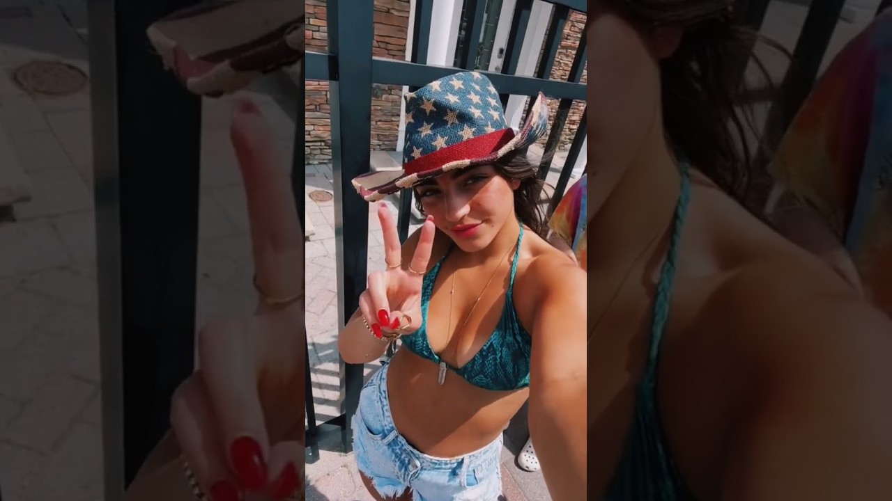 Milania Giudice Visits The Beach #shorts