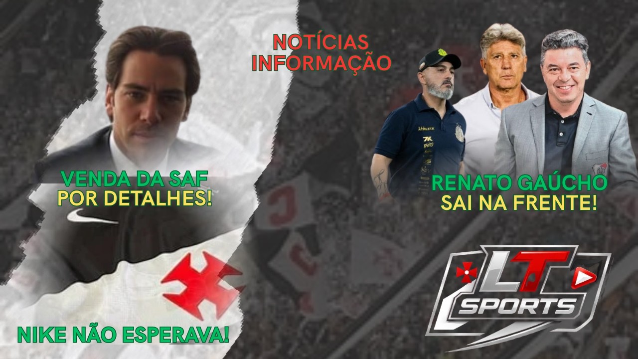 INALGURAÇÃO DO CANAL | VASCO CORRE AO MERCADO PARA CONTRATAR TÉCNICO, NIKE E VENDA DA SAF!