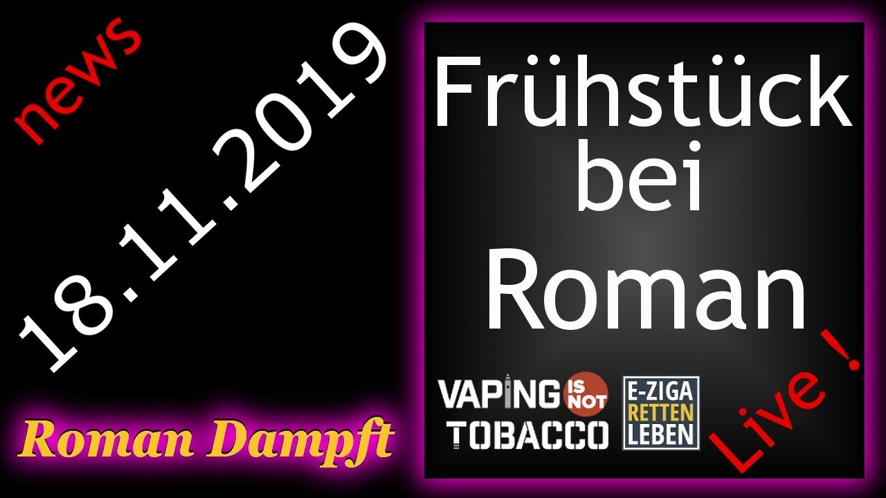 Fr&uuml;hst&uuml;ck bei Roman mit Dampfer News 18.11.2019 Full HD