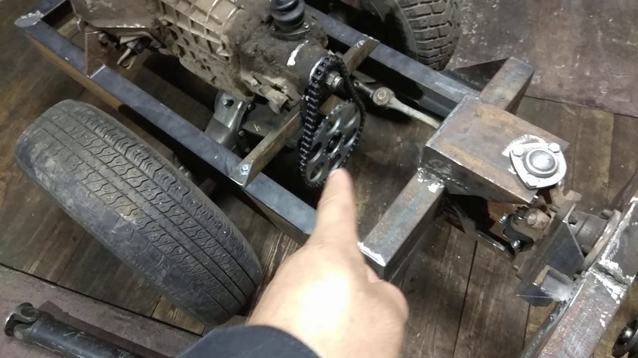 Самодельный трактор переломка последнее видео