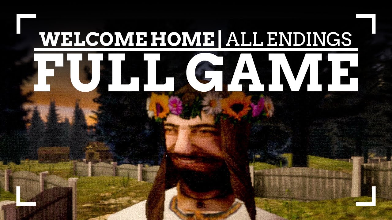 WELCOME HOME | FULL GAME (with All ENDINGS) 🎮💪