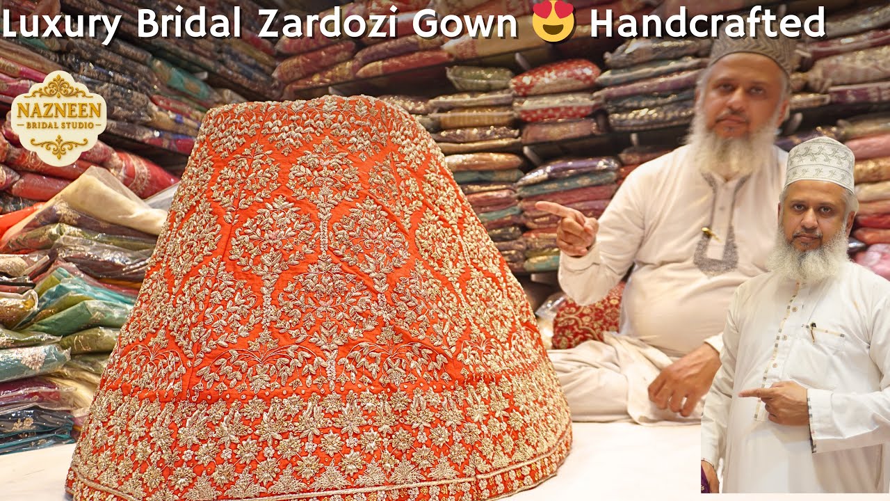 This Royal Zardozi Bridal Gown Took Months to Make 😱 Luxury Wedding Collection 2026