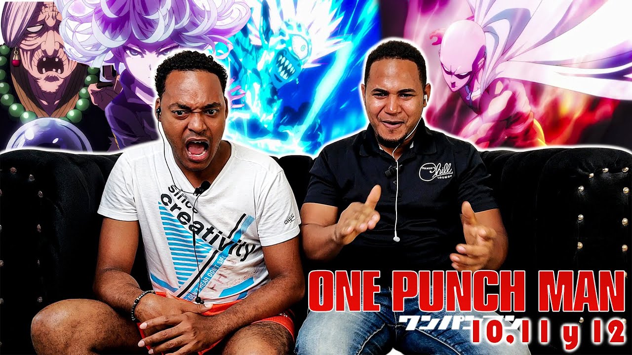 POR UNA PREDICCION LOS MAS PODEROSOS SE ENFRENTAN 1X10, 11 y 12 ONE PUNCH MAN  REACCIÓN