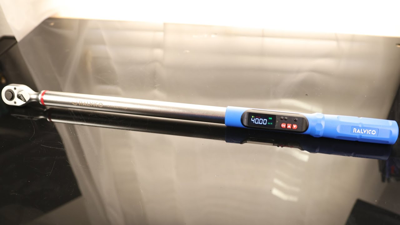 RALVICO 1/2 Digital Torque Wrench (12.54-250.7 Ft. Lb/ 17-340 N.m) &plusmn;2% Accuracy Dual-Direction