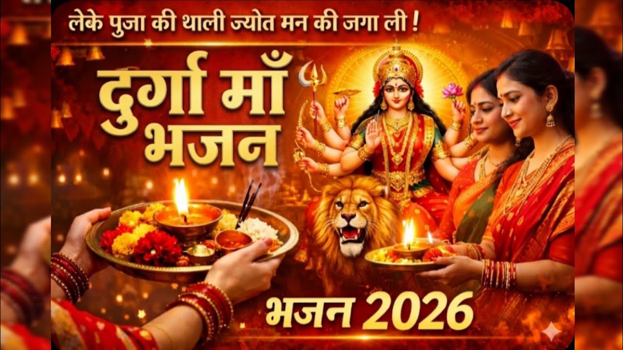 लेके पूजा की थाली ज्योत मन की जगा ली|भोली माँ की आरती|Most Beautiful Mata Bhajan2026|Mata Bhajan2026