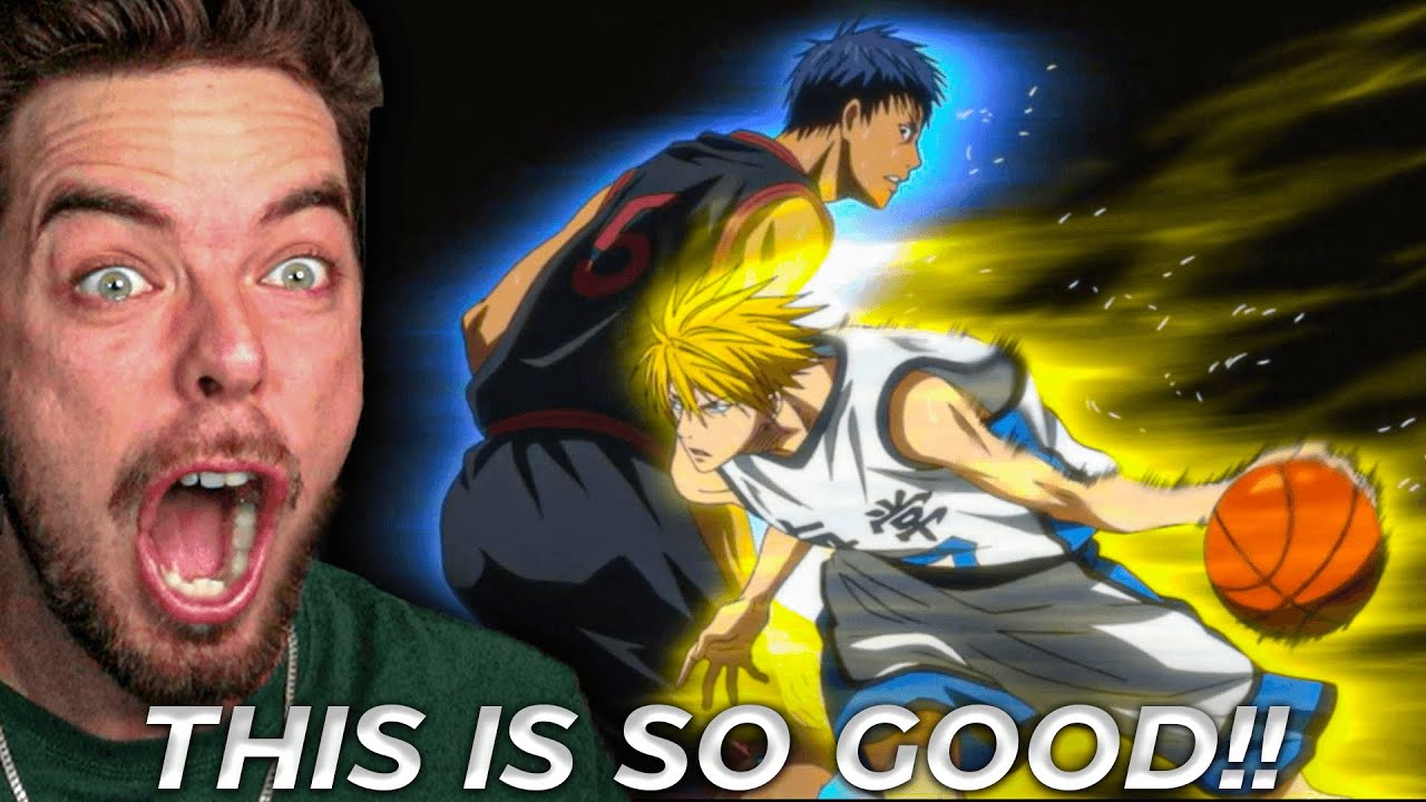 KISE VS AOIMINE WAS INSANE!! Basketball HATER Reacts to Kuroko No Basket S1 E24-E25