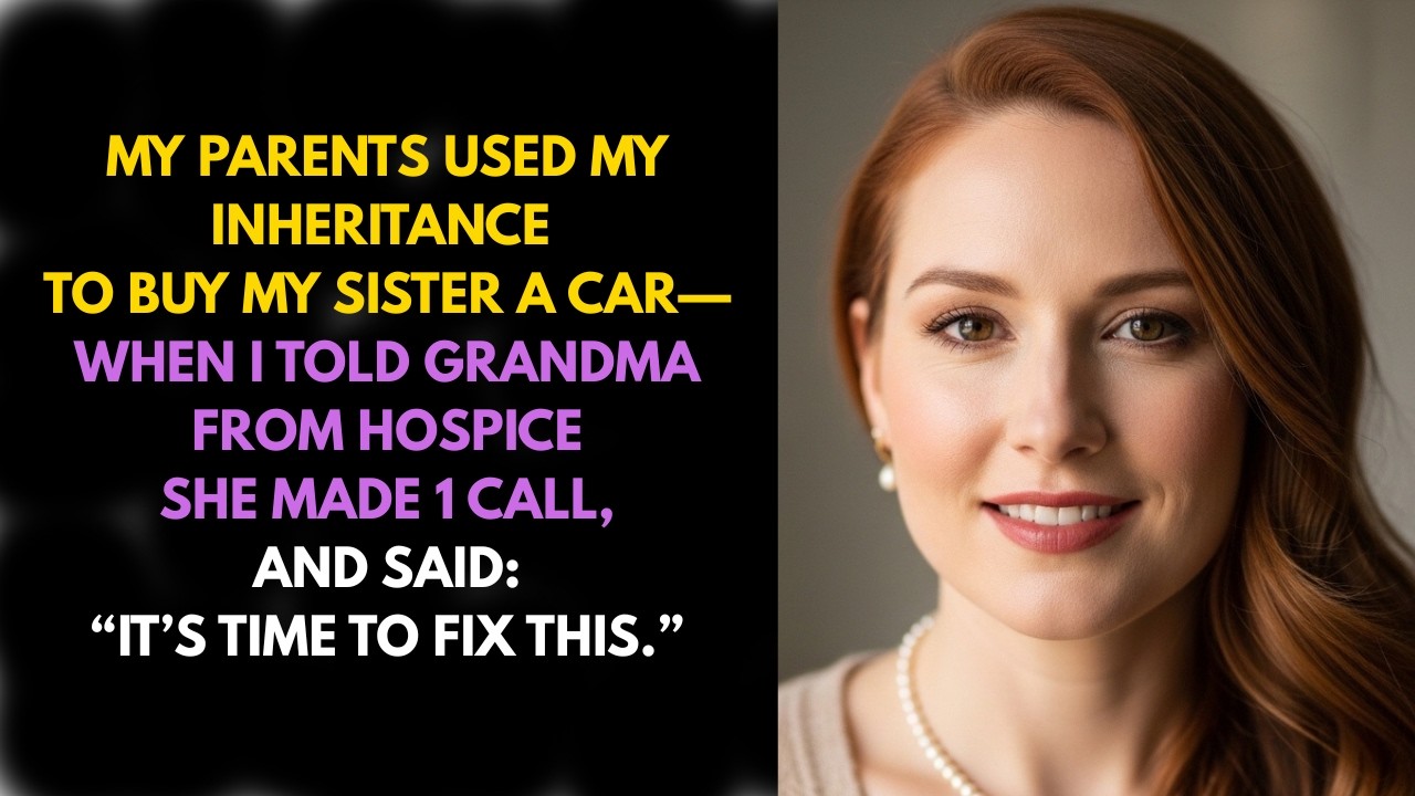 My Parents Used My Inheritance To Buy My Sister A Car—Grandma Made One Call From Hospice