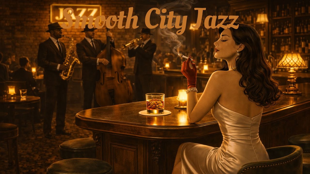 Midnight 1950s Jazz Lounge 🎷 | Smooth Cozy Jazz for Relaxing Nights  🎷 | Vintage 1950s jazz