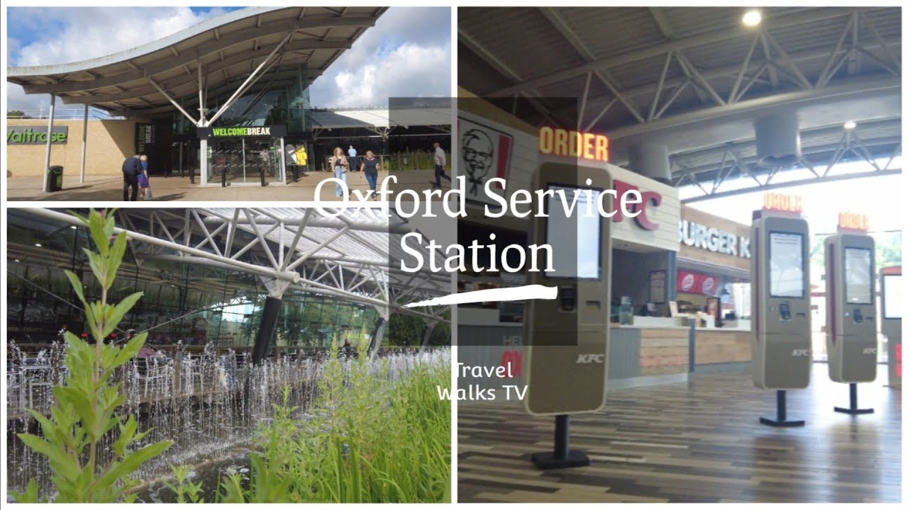 Walking Around Oxford Service Station M40 - July 2022
