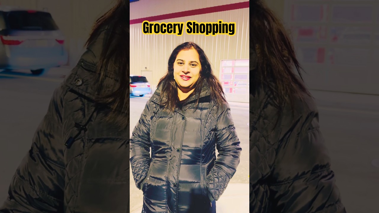 Grocery Shopping on a Snowy Day Snowstorm Essentials | Winter Snow Day 